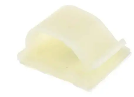 Abrazadera de cable de Nylon 66, montaje: Autoadhesivo, Ø cable máx. 11.1mm, 32.5 x 28.3 x 15.2mm