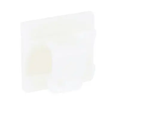 Abrazadera de cable de Nylon 66, montaje: Autoadhesivo, Ø cable máx. 7.11mm, 26.8 x 26.5 x 11.7mm