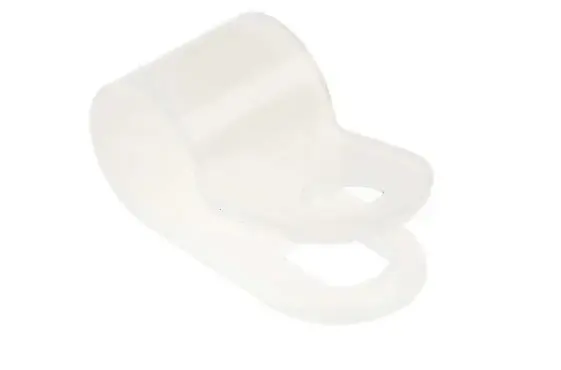Abrazadera de cable de Nylon 66, montaje: Tornillo, Ø cable máx. 6.35mm, 20 x 10 x 1.4mm