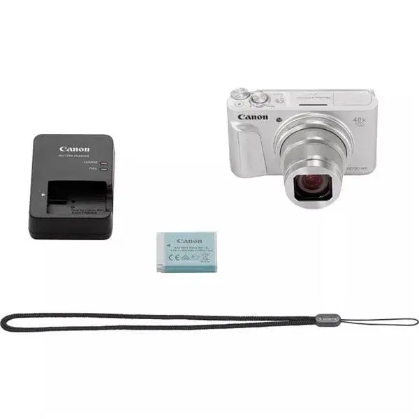 Cámara digital Canon Powershot SX730 HS 21,1MP Wifi Bluetooth plata