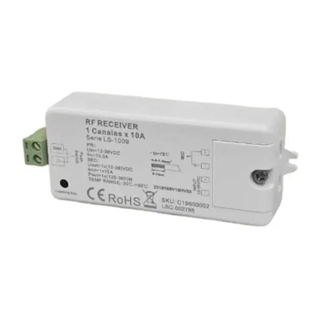 Dimmer receptor 12V 36V - TOTR0005 para Cámaras de Vigilancia