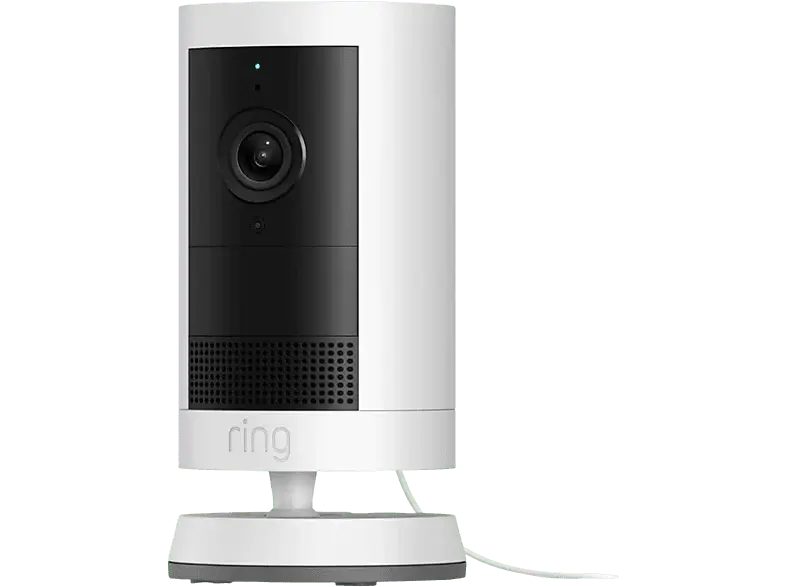 NVR para IP RING Caméra de sécurité intérieure/extérieure Plus Plug- Blanc