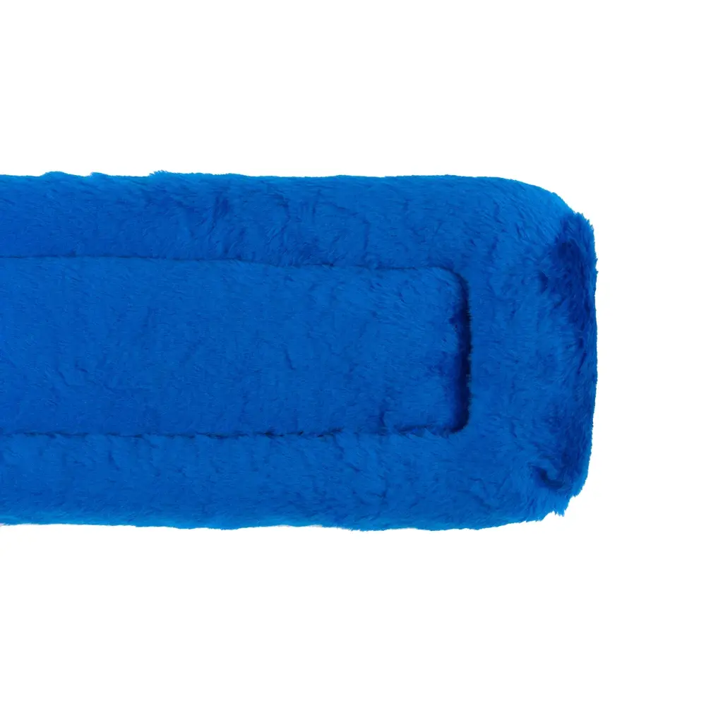 Almohadilla de borregillo para pechopetral, amplio(110x15cm) ñil 1