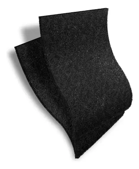 Almohadilla Negra Mediana 9" x 6", Fandeli 17034