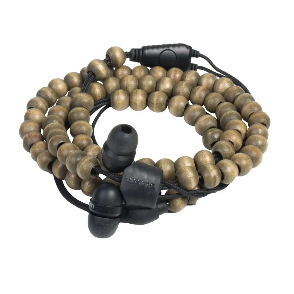 Auriculares con cable Genuino de Wraps - Nuez