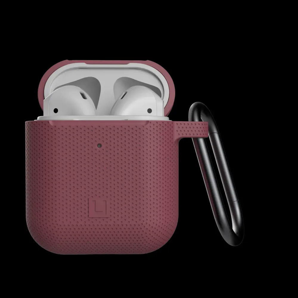 Funda para AirPods DOT de UAG - AirPods (1.ª y 2.ª generación) - Berenjena