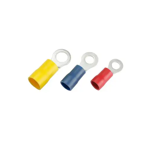 16-14 AWG Vinyl Termoprotector Ring Terminal Brazed Seam RVBS2-3.7 (Pack 1000)