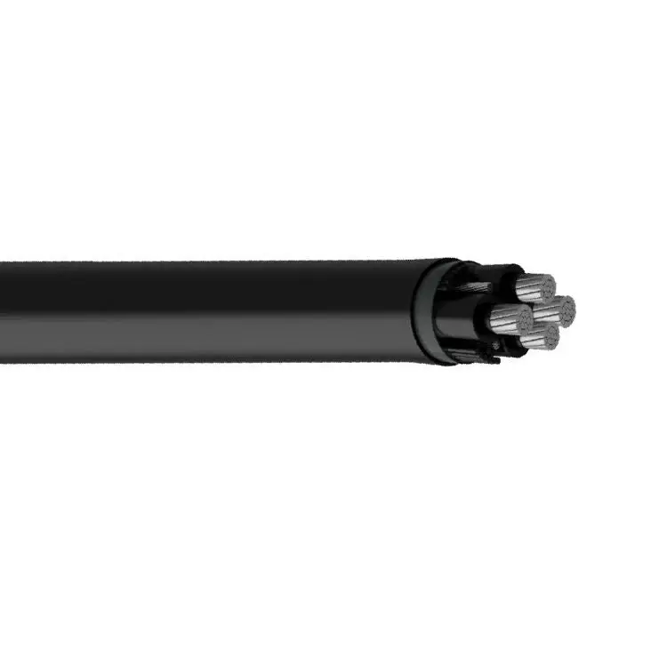 250' 500 MCM 4C De aluminio Tray Cable W/G Type TC-ER UL XHHW-2 Insulation PVC 600V