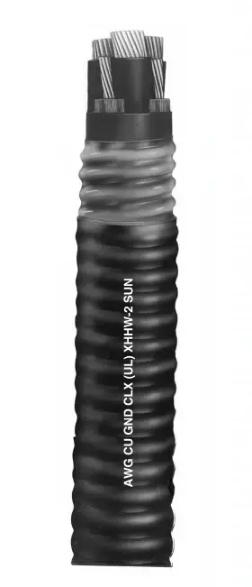 546-31-3453 C-L-X Type MC-HL (XHHW-2) - 12 AWG - 3 Conductors