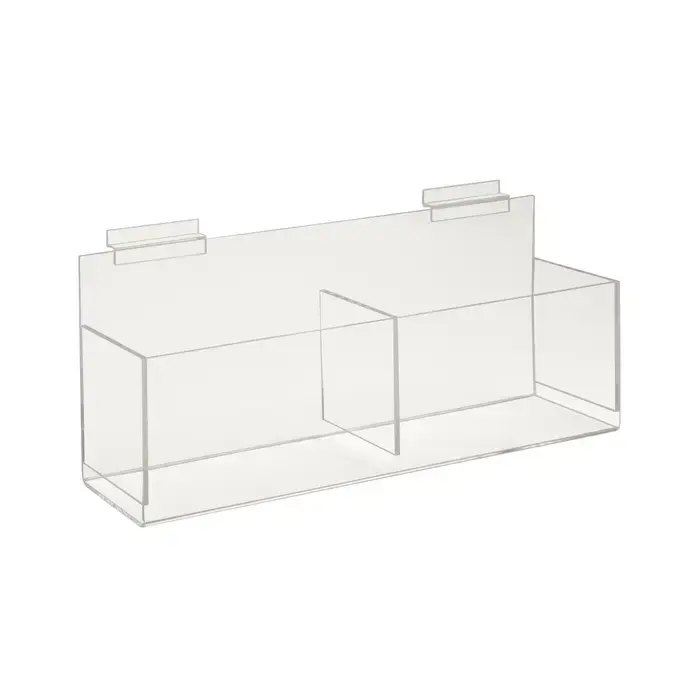 Acrylic Hosiery Bins Slatwall Econoco FF/AD2124