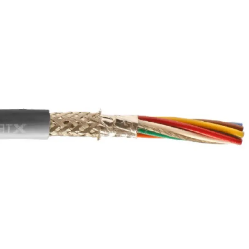 Alpha Wire 5944 28 AWG 3 Pair SupraShield Privilegiado Foil Braid 300V PVC Insulation Xtra-Guard 1 High performance Cable