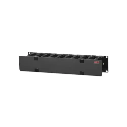 Apc Netshelter Cable Management, Horizontal Cable Manager, 1u, Único Side Cover, Black, 483 X 44 X 110 Mm - Ar8602a