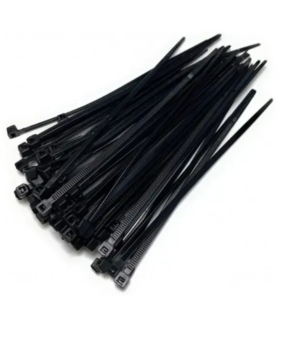 BRIDA NYLON NEGRA 7.2mm x 450mm (bolsa 20 uds.)