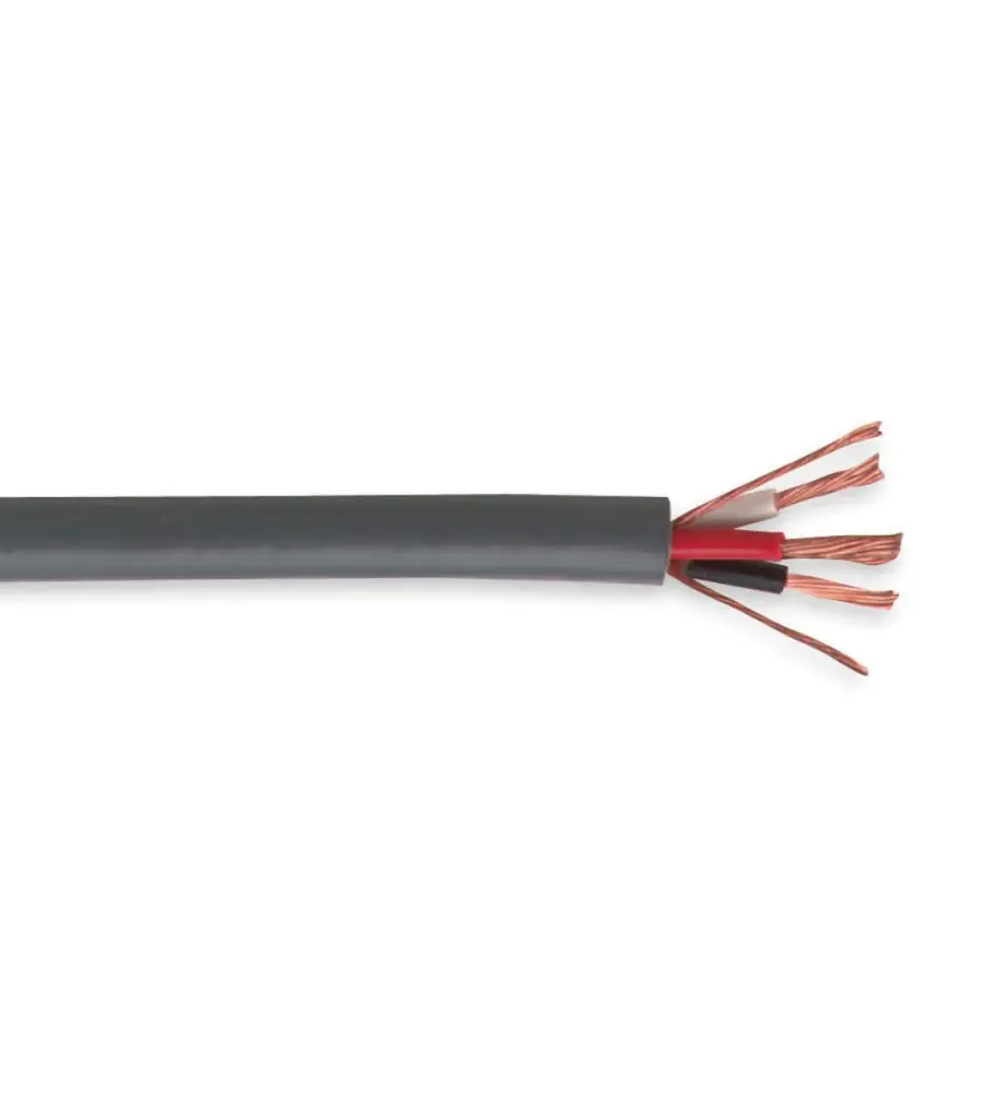 4/3 Bus Drop Cable Stranded Cobrizo PVC Jacket 600V