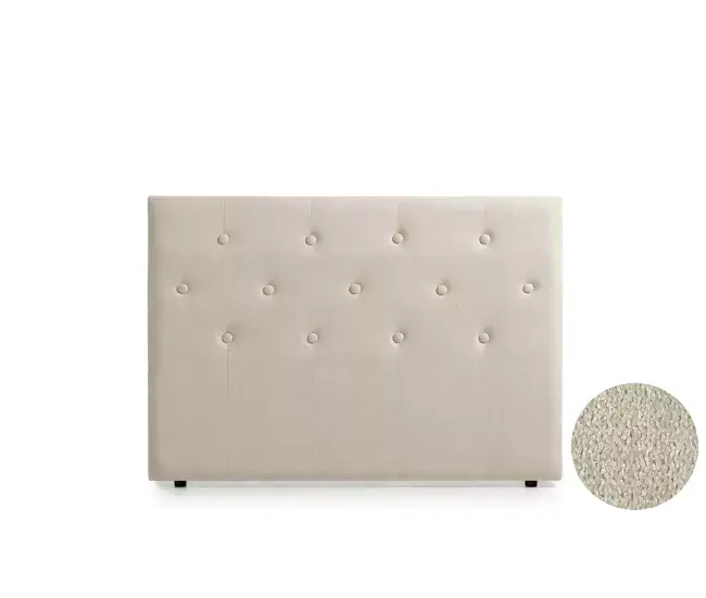 Cabecero Tapizado VICTORIA Acualine 130x115x12 cm - Moonia