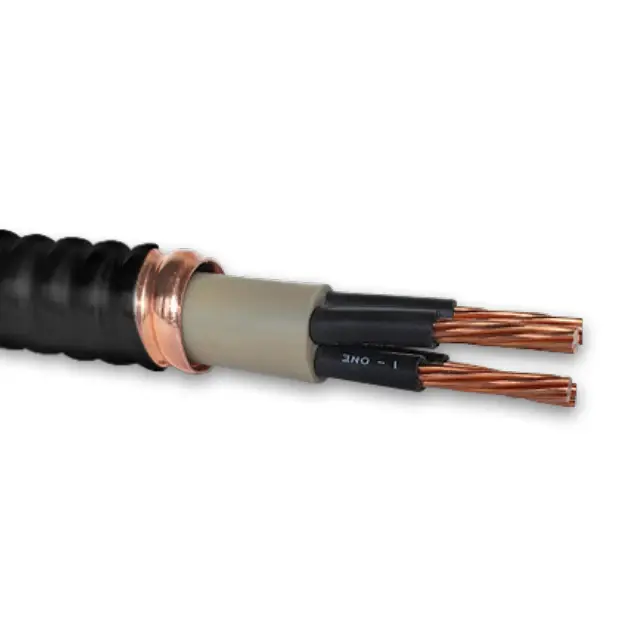 Draka LMCJ03010 10 AWG 3C Lifeline MC Bare Stranded Cobrizo LSZH Jacketed Two Hour Fire Resistive Cable