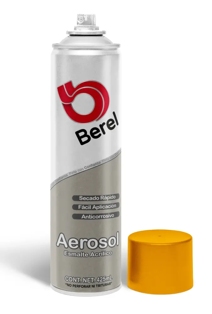 Esmalte Acrilico Rojo Bandera Aerosol, Berel 6840-3
