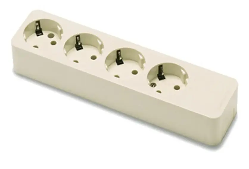 FAMATEL BASE 2524 4 TOMAS TT S/CABLE 16A-250V