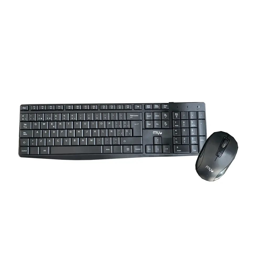 Kit de Teclado Y Mouse MYO Inalámbrico / 2.4Ghz. con Garantí de 2 ños