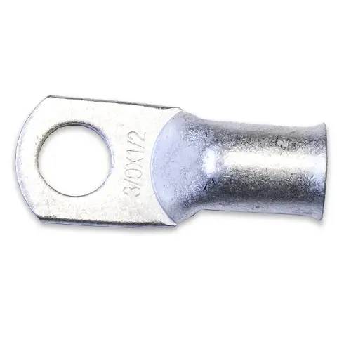 1/2" Mounts over Stud 3/0 AWG Heavy Duty Cable Lug BU-L000-500TIN (Pack 40)