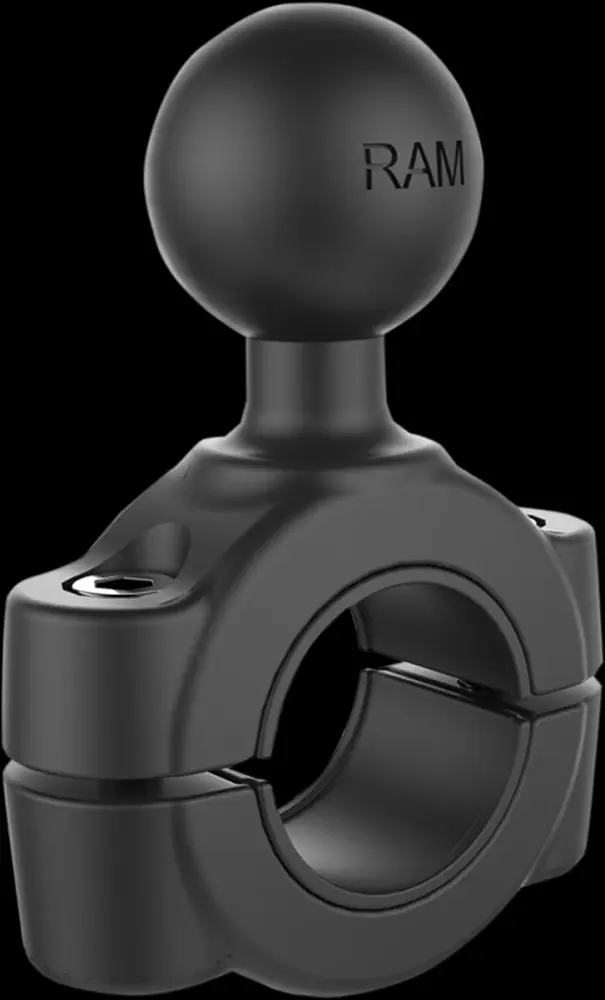 RAM MOUNT RAM MOUNT TORQUE™ HANDLEBAR/RAIL BASES 1" BALL BASE BAR CLMP 3/4" - 1"