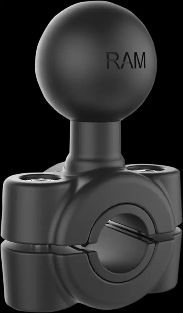 RAM MOUNT RAM MOUNT TORQUE™ HANDLEBAR/RAIL BASES 1" BALL BASE BAR CLMP 3/8" - 5/8"