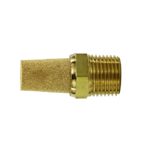 1/4" Sintered Tono bronce Muffler Pneumatics 300022