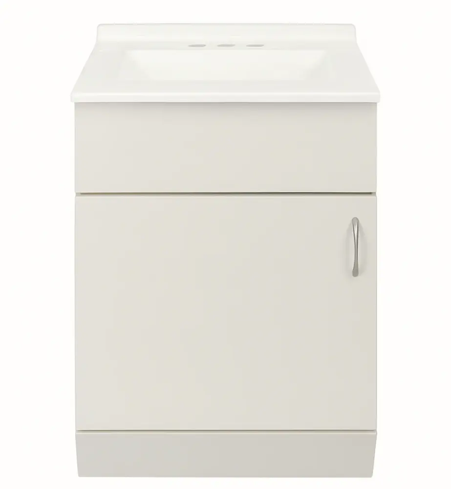 TOCADOR JAZMIN 48 CM X 43 CM BLANCO ESBELTO BRILLO CON OVALIN