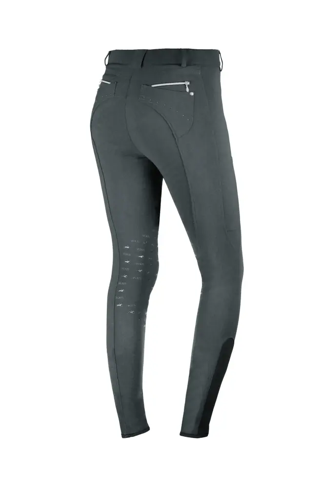 Venus Knee Patch Breeches Women Graphite Dark grey 12