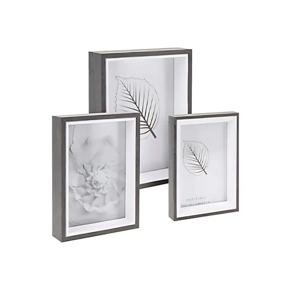 Set de 3 portafotos Kimi decorativos
