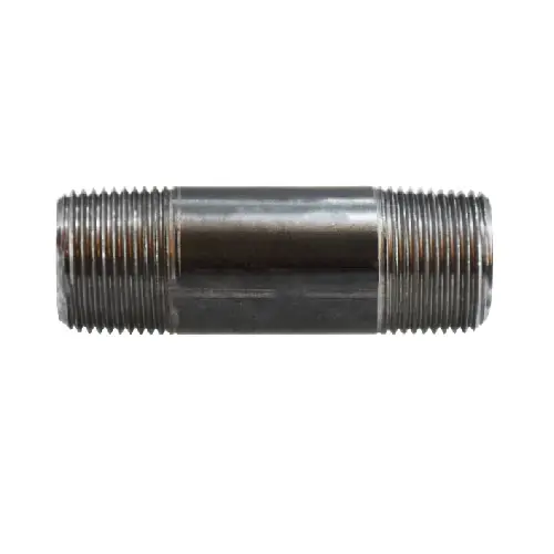 3/4" X 2-1/2" Ébano Steel Fittings 57083