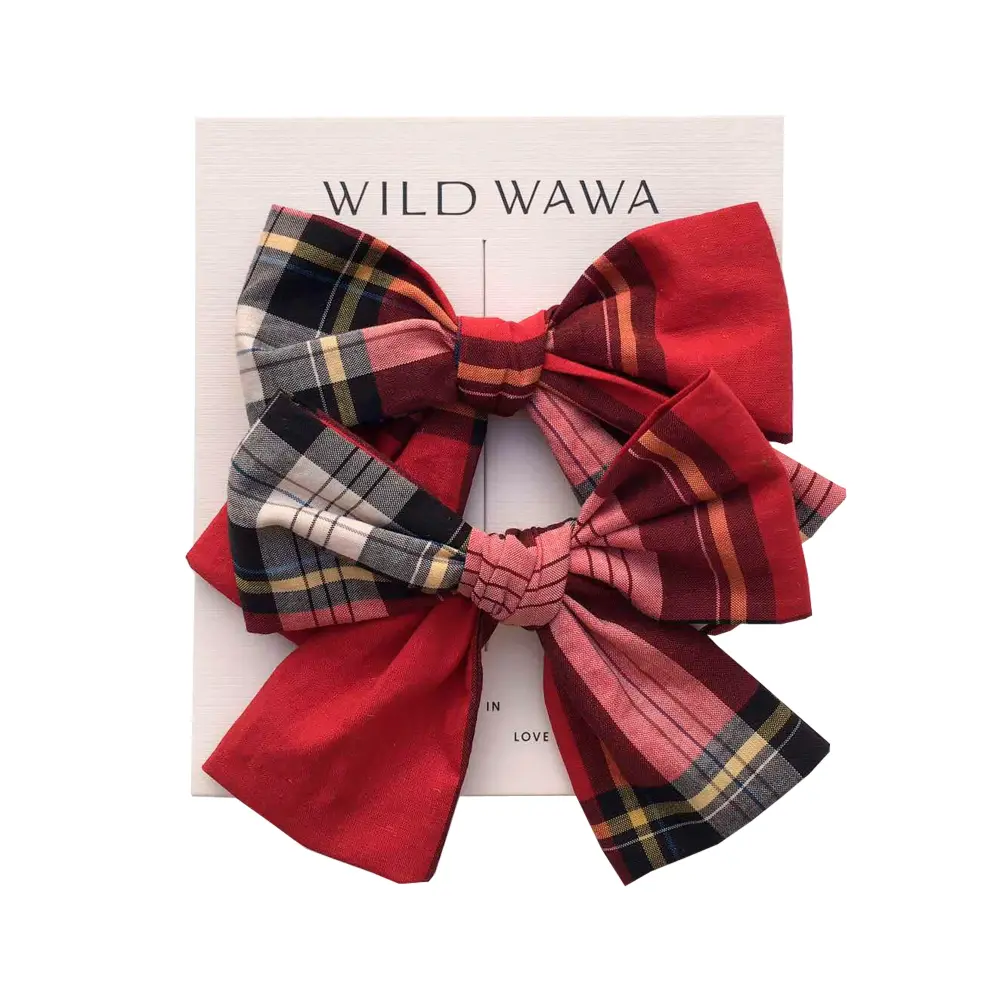Adaptador de Montaje Clip Set - Tartan Red