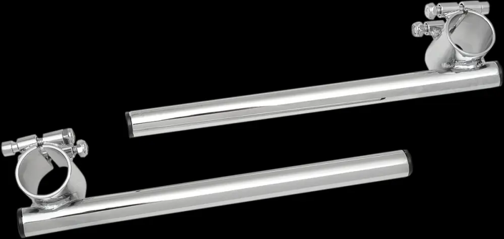 EMGO 7/8" STEEL CLIP-ON HANDLEBARS CLIP ON 7/8" 36MM CROMO