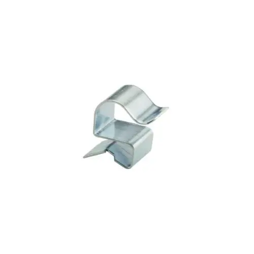 High Carbono Steel Cable Clip Silver PSC2C (Pack 100)