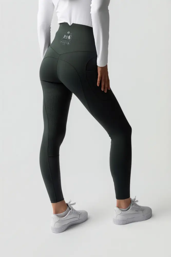 Leonora Fullgrip Leggings Termicos Sin Costuras Scarab menta 36