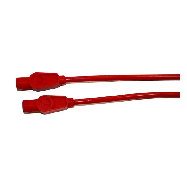 Taylor 8mm Spiro Plug Wires, Red Harley-Davidson