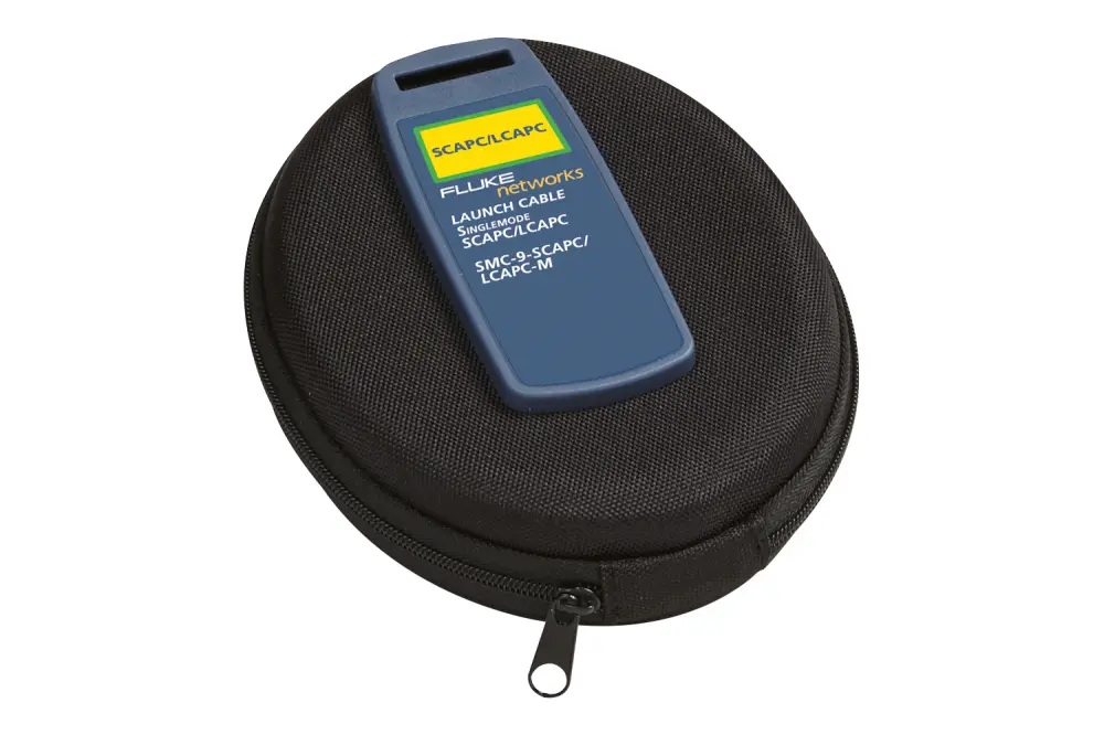 Latiguillo de equipos de prueba de fibra óptica Fluke Networks, para OptiFiber Pro | SMC-9-LCAPC/LCAPCM