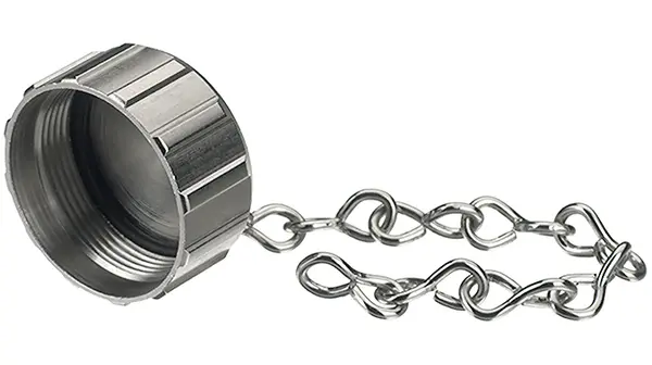 Tapa protectora Metal Hummel de Latón, para utilizar con Conector circular M23 | 7010 9S1 002