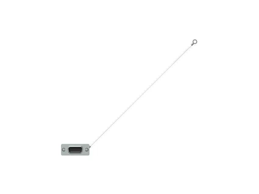 Tapa D-Sub - Tapa de pantalla, para uso con Conector macho | 15-000110