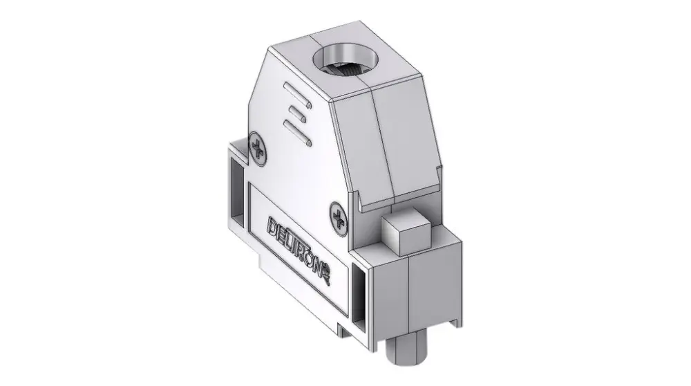 Carcasa - D-sub Capucha de plástico, para uso con Conector D-sub | CTLM15RUN4 Deltron Connectors