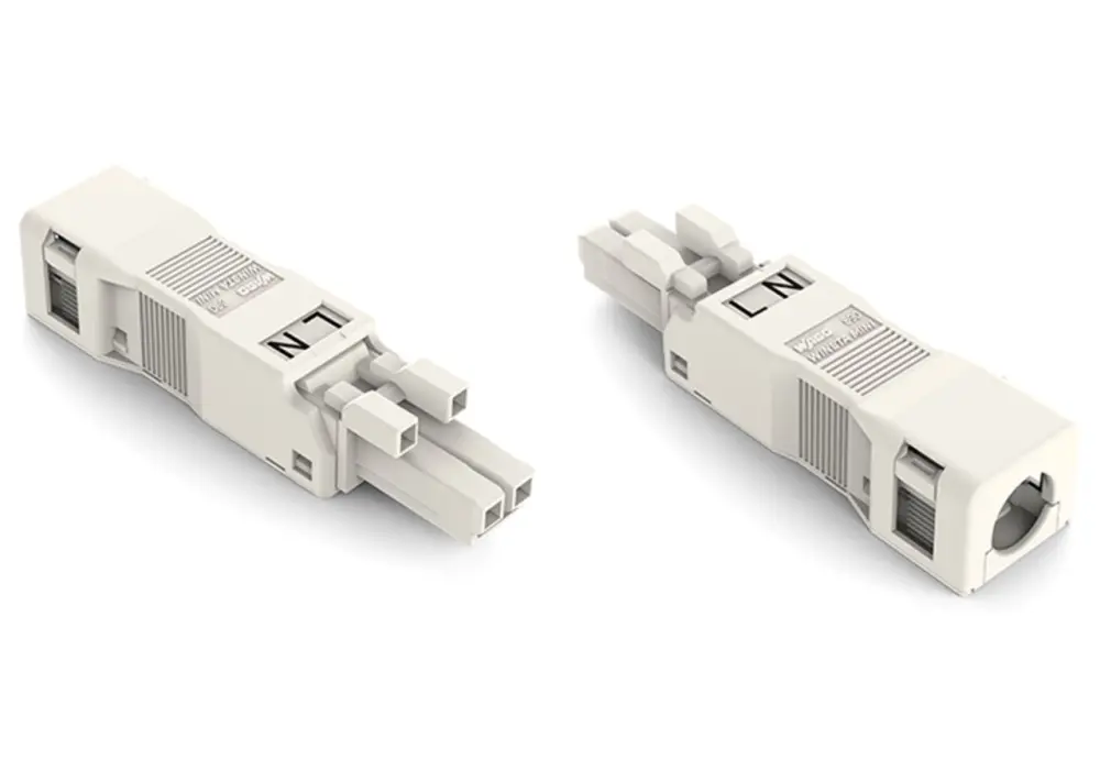 Carcasa WAGO 890-122, Serie 890 Series, Hembra, para uso con Conector de iluminación