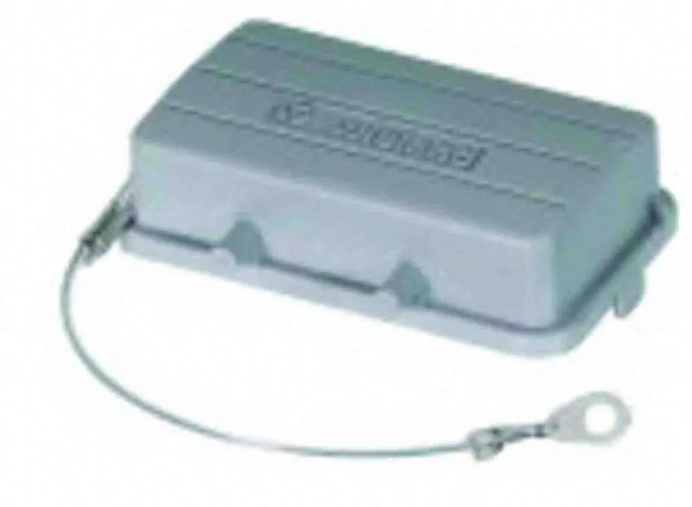 Cubierta protectora Wieland Cover BAS AD DA, 24 vías, 2 filas, 24P+E, 500 V, 16A | Z7.416.1856.0