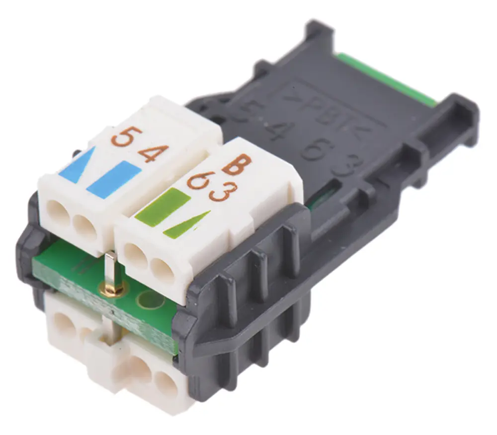 Gestor de cables Telegartner RJ45 para uso con Conector de campo RJ45 | F00020A2131