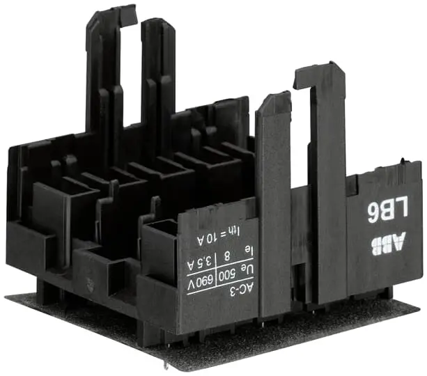 Conector hembra para soldadura ABB B7), Minicontactores (B6, para uso con B6, B7, K6, TBC7, TKC6, VB6, VB7 | GJL1201902R00...