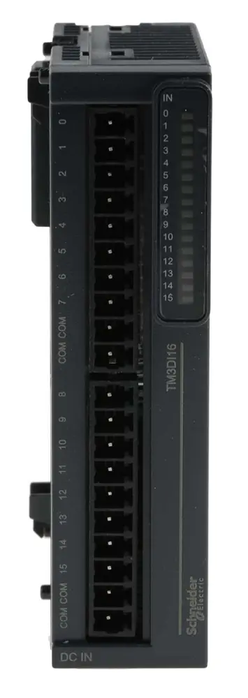 Módulo E/S para PLC Schneider Electric TM3, 24 V, para utilizar con Modicon M221, Modicon M241, Modicon M251, 16 entradas...