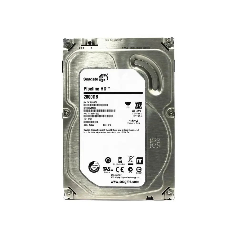 Disco Duro Seagate de 2TB para Sistemas de Videovigilancia