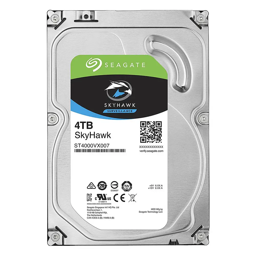 Disco Duro Seagate Skyhawk de 4TB para DVR y NVR de 3.5"