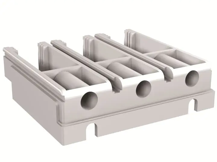 Adaptador ABB 1SDA066312R1 ADP PF XT4 4P Tmax XT para uso con Interruptor diferencial