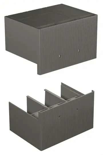 Cubierta ABB 1SDA054960R1 HTC T5 F Tmax XT para uso con T máx. Tmáx