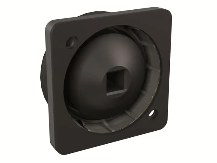 Cubierta ABB 1SDA066587R1 RHEIP54 XT1..4 PROTECT IP5 Tmax XT para uso con Mando giratorio